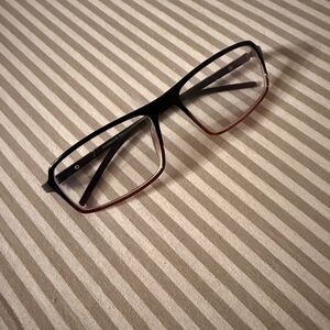 Porsche Design Men's Brown Glasses P-8360 FRAMES ONLY